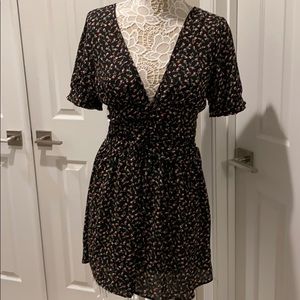 Urban Outfitters Black Floral Dress
